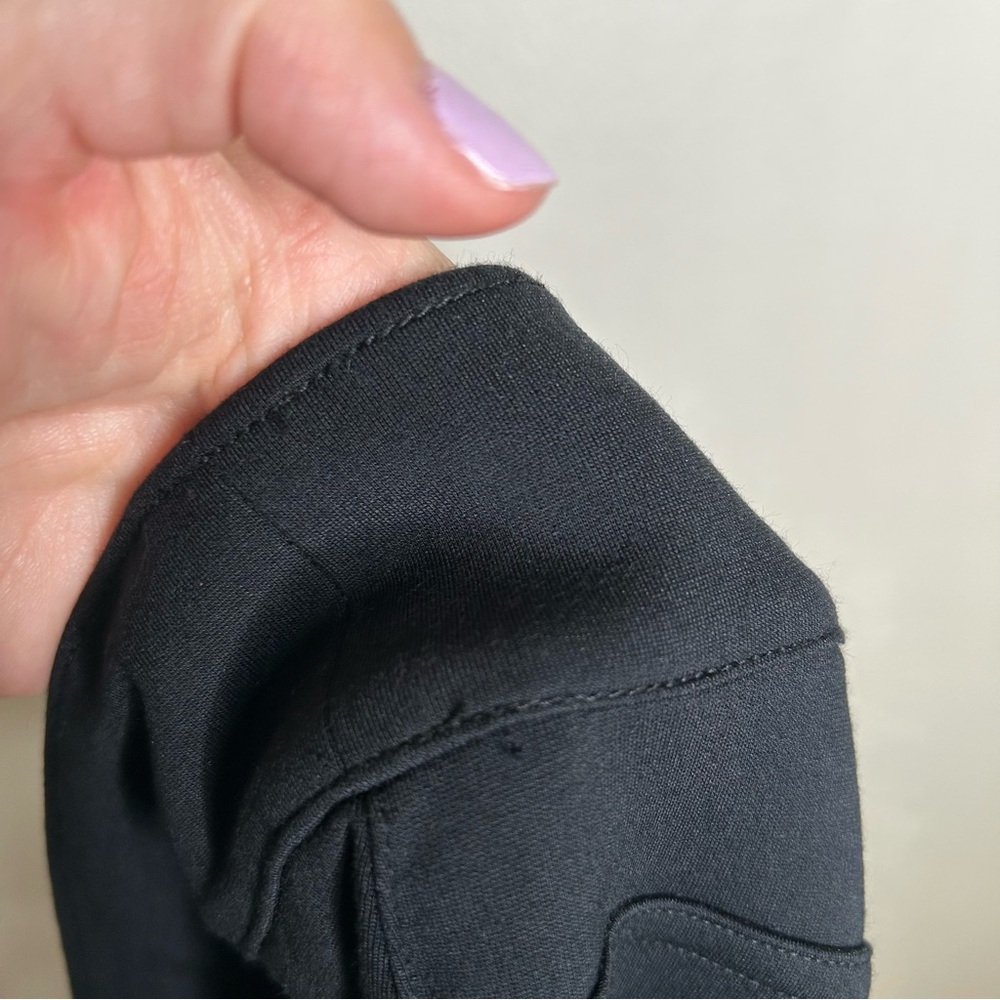 Spanx Cropped Flare in Ponte black pants large - Picture 8 of 11